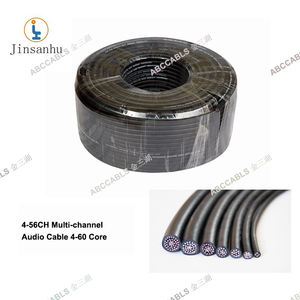 Cables de audio multinúcleo de fábrica ABCCABLS profesionales 99.99% OFC PVC <span class=keywords><strong>XLR</strong></span> 4/6/8/canales 32/40 50m/100M hogar ROHS certificado OEM - Product Image 4