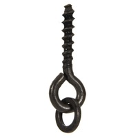 Vis d'appât de carpe OEM 0.1/0.13/0.14g Mirco Swivel Carp Bait Carp Ronnie Rig Zig Boilie Screws Hiar Rig Terminal Tackle avec anneau