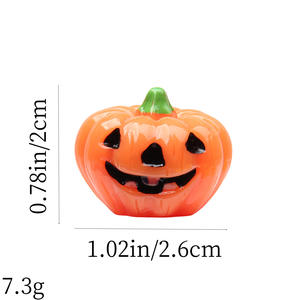 Realistici 3D DIY di plastica Halloween ornamenti nuovi Cross-Border fantasma decorazioni di zucca giocattoli promozionali accessori - Product Image 5