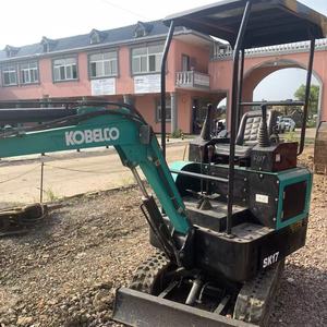 รถขุดขนาดเล็ก Kobelco SK17SR 1.7 ตัน มือสอง ใช้ระบบไฮดรอลิก ชั่วโมงการใช้งานต่ำ เหมาะสำหรับงานสวน มีสินค้าในสต็อก - Product Image 1