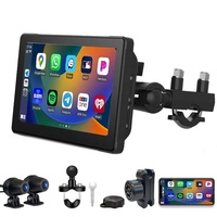 Écran tactile de navigation GPS sans fil étanche IPS de 7 pouces Garantie 1 an Écran Carplay 2.5D pour voitures et motos