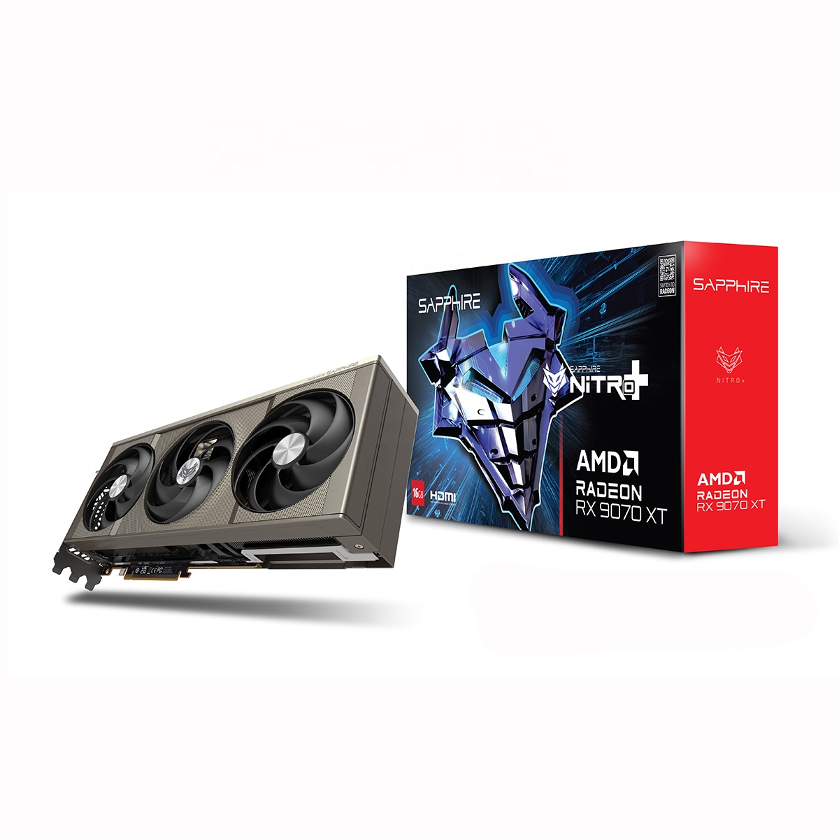 SAPPHIRE NITRO+ Radeon RX 9070 XT 16GB D6 OC GPU - Powerful