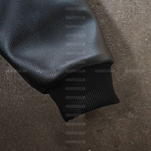 OEM personalizado lucha contra incendios hebilla <span class=keywords><strong>bombero</strong></span> cierre motorista montar motocicleta chaquetas <span class=keywords><strong>de</strong></span> cuero para los hombres - Product Image 3