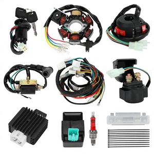 Kit Completo de Cableado SHIQINHA para Tao Tao Coolster <span class=keywords><strong>125cc</strong></span>/110cc ATV Quad 4 Ruedas 4 Tiempos, Conductor de Cobre, PVC - Product Image 1