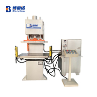 Presse hydraulique à colonne unique robuste ODM OEM Boreino Y41-10T de 10 tonnes avec moteur 3kW et PLC - Machine industrielle de poinçonnage/presseage 380V