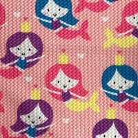 Tissu en coton seersucker 100% pour vêtements, texture bulle unique, impression numérique personnalisée, approvisionnement direct d'usine, MOQ 1 mètre