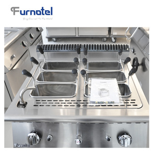 Furnotel משלוח עומד מסחרי גז/חשמלי אטריות בישול ציוד פסטה סיר מכונה מלון מטבח ציוד - Product Image 4