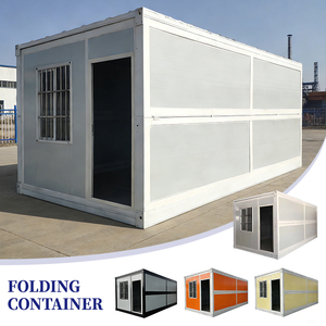 Maison conteneur modulaire préfabriquée pliable, panneau sandwich, installation rapide, utilisation hôtelière, design moderne, faible coût, mobile - Product Image 5