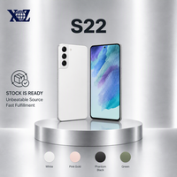 Ponsel S22 5G 8GB+128GB 3700mAh Pengisian Cepat Versi Global Tidak Terkunci Grosir