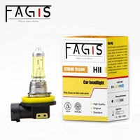 Ampoule halogène de voiture H8 12V 55W Couleur jaune PGJ19-1 H8 12V 55W Phares antibrouillard toutes saisons