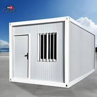 Abri de rangement en bois polyvalent et détachable de 20 pieds pour entrepôt, magasin, bureau, hôtel, centre commercial, villa