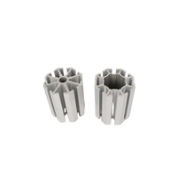 Bon prix 50x50 profilé en aluminium 6063 profilé en aluminium cadre 10x10 profilé en aluminium