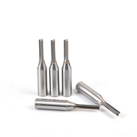 Fraise droite TCT à 2 dents, revêtement TiN, de qualité supérieure, pour routeur CNC, pour le fraisage du bois dur et du bois tendre, OEM disponible
