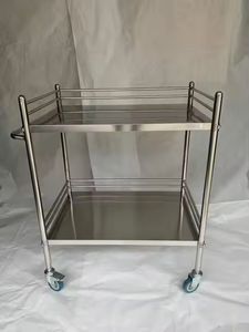 TTC11 China Cheap Price Stainless Steel Ward Instrument Cart for Hospital Ward High Quality Hospital Mobile <strong>Dressing</strong> <strong>Trolley</strong> - Product Image 5