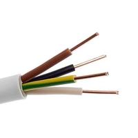 Cable de Cobre NYM-J de 4 mm y 16 A para Construcción con Aislamiento de PVC de 0.6/1 KV, Cumple con la Norma IEC para Uso Subterráneo