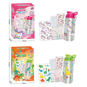El Mejor Regalo 2025 para Unisex, Botella de Agua de Aluminio con Diseño de Animal de Dibujos Animados de 10 Pulgadas, Kits de Arte y Manualidades para Decorar con Tu Propio Color - Product Image 5