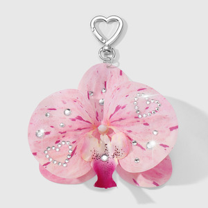 Llavero DIY con Forma de Estrella Brillante y Corazón de Mariposa, Colgante para Bolso, para Mujer - Product Image 1