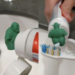 Spremitore per Dentifricio Shrek che Fa <span class=keywords><strong>la</strong></span> <span class=keywords><strong>Cacca</strong></span> per Bambini e Adulti, Accessori per il Bagno in ABS - Product Image 3