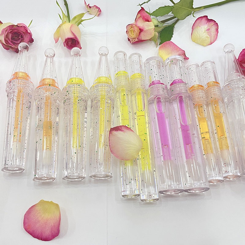 Прямая продажа с фабрики, масло для губ для веганов, фруктовый аромат, прозрачное увлажняющее масло для губ