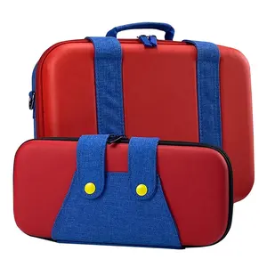 Funda protectora de viaje para Nintendo Switch 2 en 1, bolsa dura de almacenamiento de Mario, accesorios 2 en 1