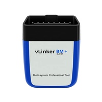 Lector de Códigos OBD2 Vgate VLinker BM+ con Conexión Inalámbrica BT 4.0 para Android IOS, Escáner de Diagnóstico para Automóviles