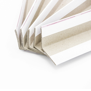 Biểu Tượng Tùy Chỉnh In Thân Thiện Với Môi Chất Lượng Cao Trắng L Hình Dạng Giấy Kraft Góc Bảo Vệ Cho Gỗ Planers Vận Chuyển Bảo Vệ - Product Image 3