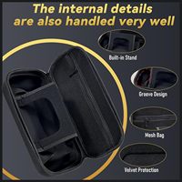 Étui de transport dur antichoc Portable pour Sony PS5 Playstation Portal organisateur d'accessoires de jeu avec poche en filet