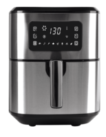 Friteuse à air intelligente en acier inoxydable de 6,5 litres, prix d'usine en gros, nouvelle technologie de vente chaude pour une cuisson rapide des aliments, petite taille pour la maison
