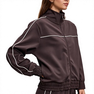 <b>Womens</b> Custom Breathable Tracksuit <b>Fleece</b> <b>Jogger</b> Set Hood Sweat Pant Outfit with Logo Fashion Sportswear Casual Training Wear - Product Image 3