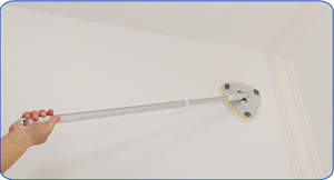 <span class=keywords><strong>Éponge</strong></span> <span class=keywords><strong>magique</strong></span> en mousse de mélamine <span class=keywords><strong>pour</strong></span> nettoyeur de mur Triangle Mop Extension Pole Window Squeegee and Ceiling - Product Image 5