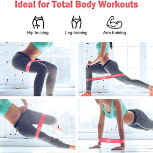 Superventas látex Yoga Pilates gimnasio Fitness círculo banda de resistencia CONJUNTO DE 5 piezas - Product Image 6