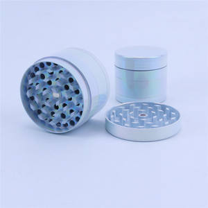 Nuevo Molinillo de Hierbas Secas Personalizado Color Sirena, Triturador de Tabaco, Accesorios para Fumar, Molinillos Metálicos - Product Image 1