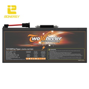 China Manufacturer High Quality 72v 30Ah 18Ah 20Ah <strong>25AH</strong> 75aH 100ah 200ah 300ah <strong>Lifepo4</strong> <strong>Battery</strong> for Two-wheeled Tricycle - Product Image 2