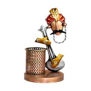 Soporte Creativo para Bolígrafos con Forma de Guitarra de Aluminio, Decoración de Oficina, Diseño Artístico, Mejora el Estilo del Escritorio, Ligero, Moderno - Product Image 1