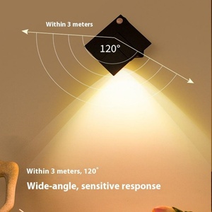 Wholesale Home Wall <b>Light</b> Smart LED Indoor Wall Lamp RGB Color New Charging Smart Human Sensor Night <b>Light</b> for Bedroom - Product Image 4