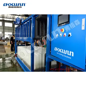 Energy saving and high quality 5 ton direct refrigeration block ice machine china famous ice manufacturer