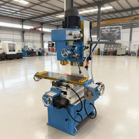 Machine de perçage et de fraisage CNC ZX50C 3 axes DRO Capacité de perçage de 50 mm Tour à métaux Fabricant d'acier Vente directe