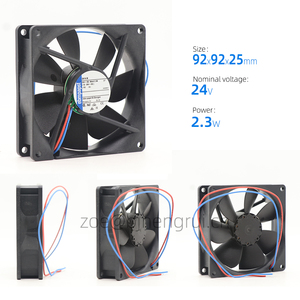 Ventilador de Refrigeración Tuboaxial ebmpapst 3414N 92x92x25mm 24V DC 49.4CFM 2.3W 32dBA 2700RPM 9225 9cm con Rodamiento de Bolas para Inversor - Product Image 2