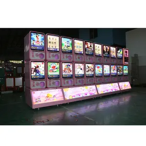 Factory Wholesale Coin Pusher Gacha Capsule Vending Video Game Custom Gashapon Machines