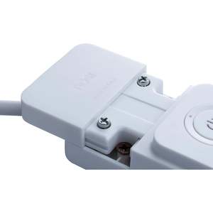 Regleta de Enchufes Rosi de 4 Tomas 230V con 2 Puertos USB A, Función de Seguridad, Enchufe de Extensión de Plástico - Product Image 6