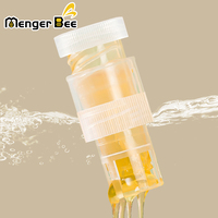 Menger Bee Gebruiksvriendelijke PET Plastic Honing Vloeistof Gefilterde Stofkap Separator Dop 5ml Voedselveilige Draagbare Makkelijk Openbare Flessen