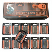 Protection d'objectif d'appareil photo Eagle Eye pour Samsung S25 Ultra S24 A07 A17 A06 et iPhone 17 16 15 Pro Max – Film de protection arrière pour caméra