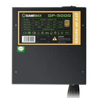 GAMEMAX 80 PLUS Gold 24pin ATX 500W PSU Düşük Gürültülü Stabil Oyun Bilgisayarı Güç Kaynağı Stokta Aktif PFC