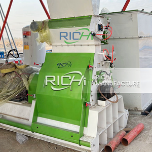 RICHIアルファルファペレット製造機供給ライン - 多機能牛用商業動物飼料ペレタイザーライン - Product Image 4