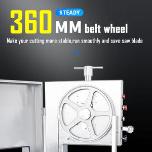 400 Big Standing <span class=keywords><strong>Bone</strong></span> <span class=keywords><strong>Saw</strong></span> Máquina para Carne de Porco <span class=keywords><strong>Bone</strong></span> <span class=keywords><strong>Hunting</strong></span> <span class=keywords><strong>Bone</strong></span> <span class=keywords><strong>Saw</strong></span> Máquina Combinada Com Meat Mincer Commerical - Product Image 4