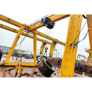 यूरोपीय मॉडल 10t 15t <span class=keywords><strong>16t</strong></span> vfd नियंत्रण रेल माउंटेड मोटर गैन्ट्री क्रेन रिमोट कंट्रोल - Product Image 2
