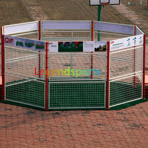 <span class=keywords><strong>Cage</strong></span> <span class=keywords><strong>de</strong></span> football en <span class=keywords><strong>acier</strong></span> standard International - Product Image 6