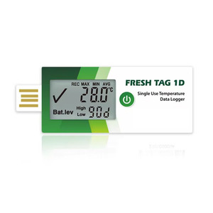 90日USB温度レコーダー & データロガーフレッシュタグトラッカー直接冷却モード実験用冷凍庫モニター - Product Image 1