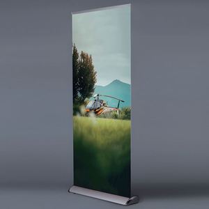 Espositore <span class=keywords><strong>Roll</strong></span>-<span class=keywords><strong>up</strong></span> per Pubblicità Stradale, Stand Banner Avvolgibile 80x200cm, Espositori <span class=keywords><strong>Roll</strong></span>-<span class=keywords><strong>up</strong></span> <span class=keywords><strong>Premium</strong></span> - Product Image 1
