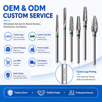 Foret de perçage à rotation directionnelle en carbure de tungstène à 5 formes, avec logo personnalisé OEM ODM Yaqin